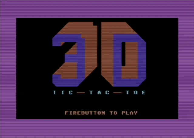 3D Tic-Tac-Toe