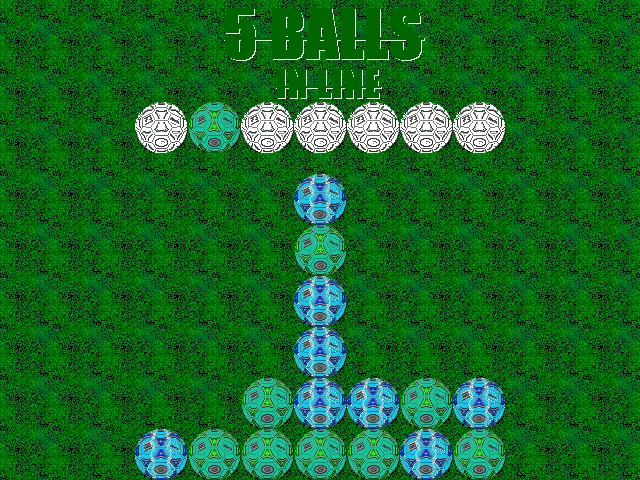 5 Balls in Line