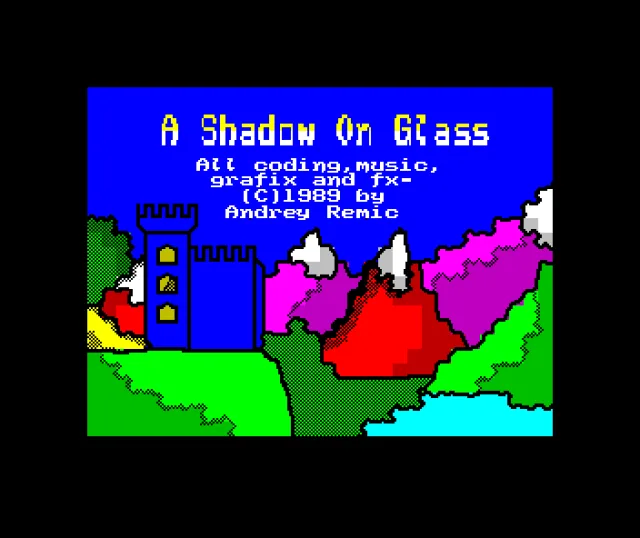 A Shadow on Glass