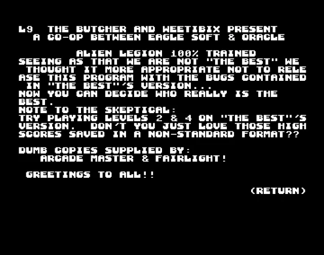 Alien Legion (1989)(Gainstar)[cr OCL ESI][t +1 OCL ESI]