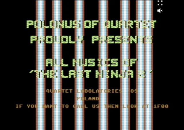All Musics of 'Last Ninja 2' (1989)(Quartet)