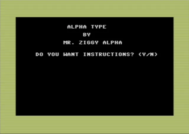 Alpha Type