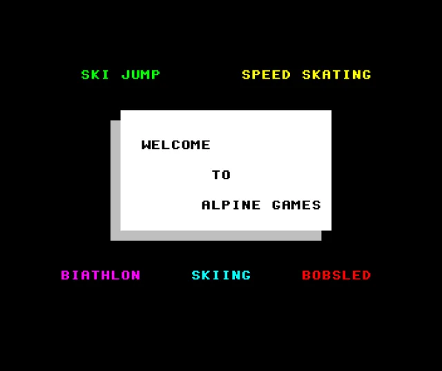 Alpine Games [a2]