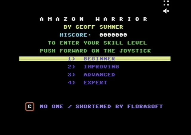 Amazon Warrior (1985)(Geoff Sumner)[h Florasoft]