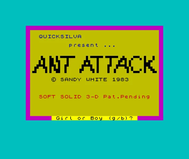 Ant Attack [a4]