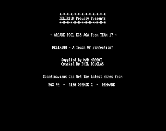 Arcade Pool (1994)(Team 17)(OCS AGA)[cr DLM][a2]