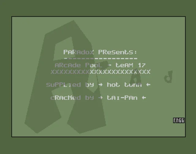 Arcade Pool (1994)(Team 17)(OCS AGA)[cr PDX]