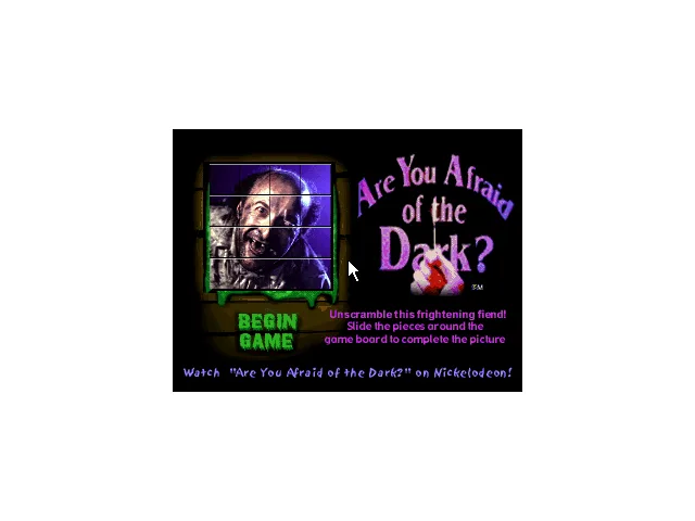 Are You Afraid of the Dark? Slider