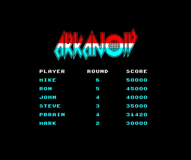 Arkanoid [t][a]