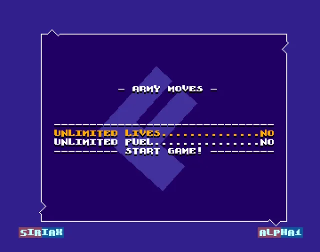 Army Moves (1987)(Imagine)[cr Champs][h Defjam CCS][t +2 Flashtro]