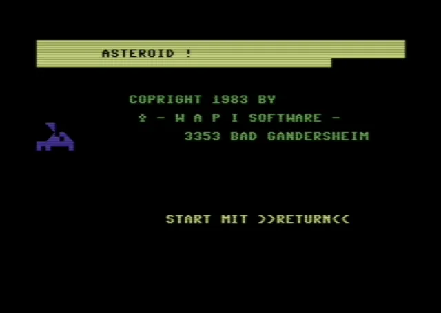 Asteroid !