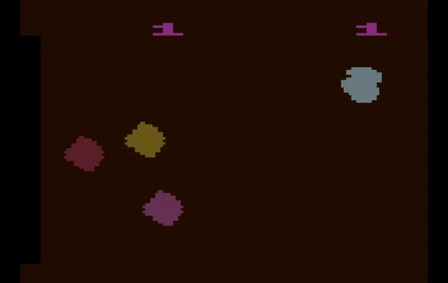 Asteroids (1981) (Atari, Brad Stewart Sears) (CX2649 49 75163) [no copyright]