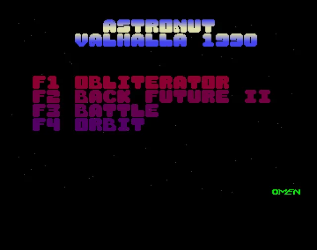 Astronut Obliterator & Back to the Future Part II & Battel Duel & Orbit