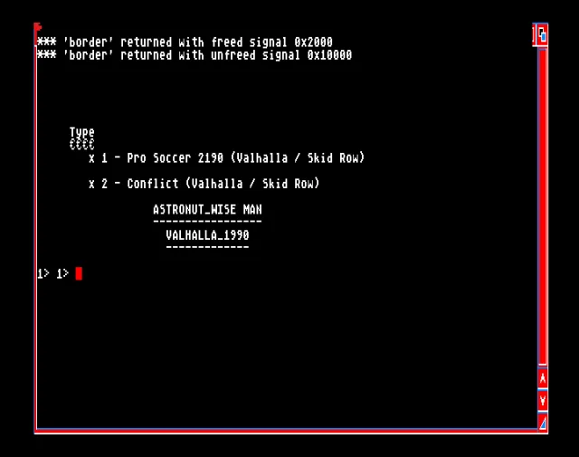 Astronut & Wise Man Prosoccer 2190 & Conflict