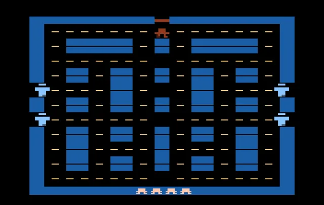 Atari 2600: Lock 'n' Chase