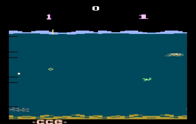 Atari 2600: Sea Monster - O Monstro Marinho