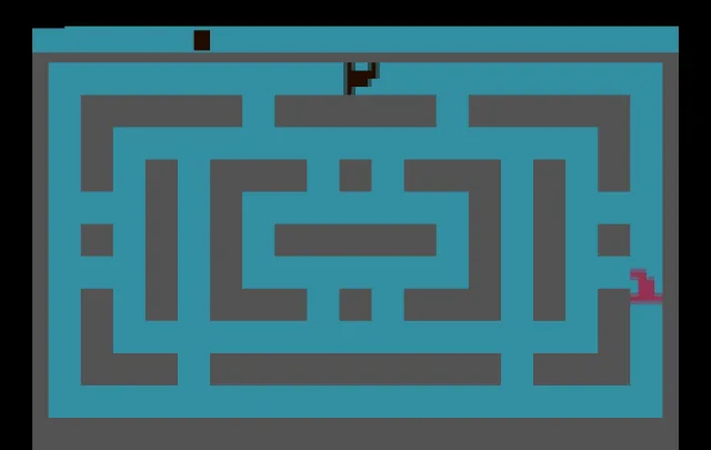 Atari 2600: Slot Racers - Maze