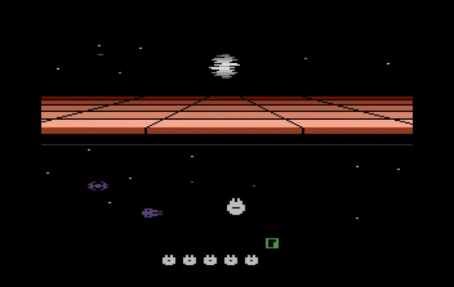 Atari 2600: Star Wars - Return Of The Jedi - Death Star Battle