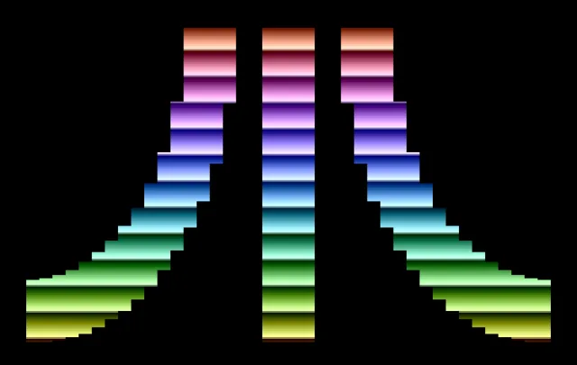 Atari Logo Playfield Demo (2001) (Eric Ball)