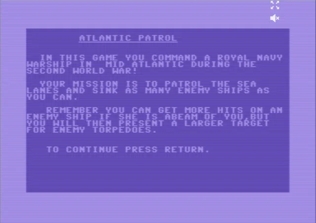 Atlantic Patrol (1978)(R.D. Watts)