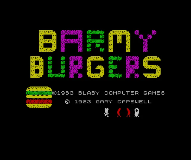 Barmy Burgers [a6]