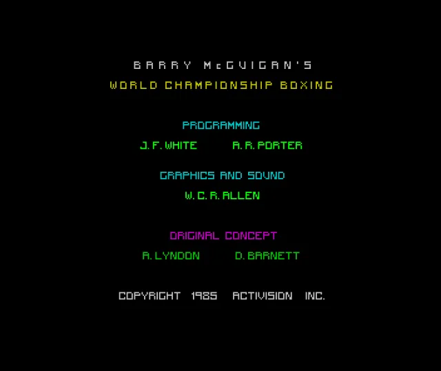 Barry McGuigan World Championship Boxing [a5]