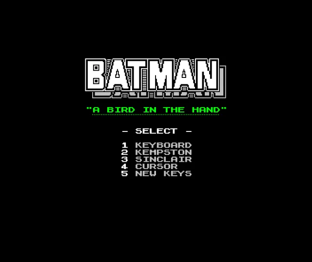 Batman - The Caped Crusader - Part 1 - A Bird in the Hand