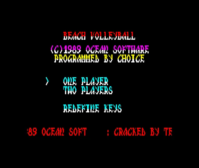 Beach Volley [cr Terminator][128K]