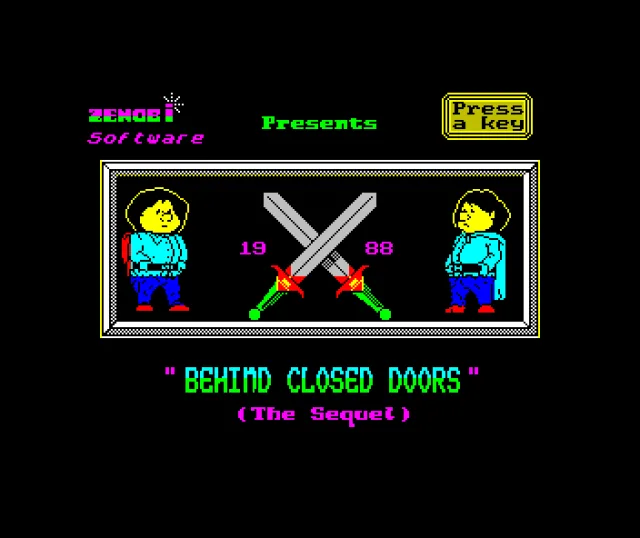Behind Closed Doors II - The Sequel [a]