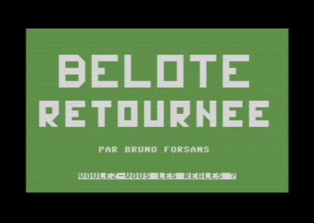 Belote Retournee