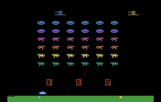 Berzerk Invaders (Space Invaders Hack) (2004) (Scott Dayton)