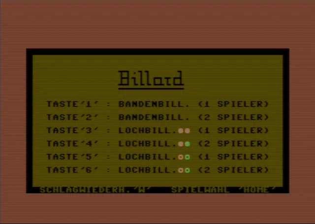 Billard [h ASS]