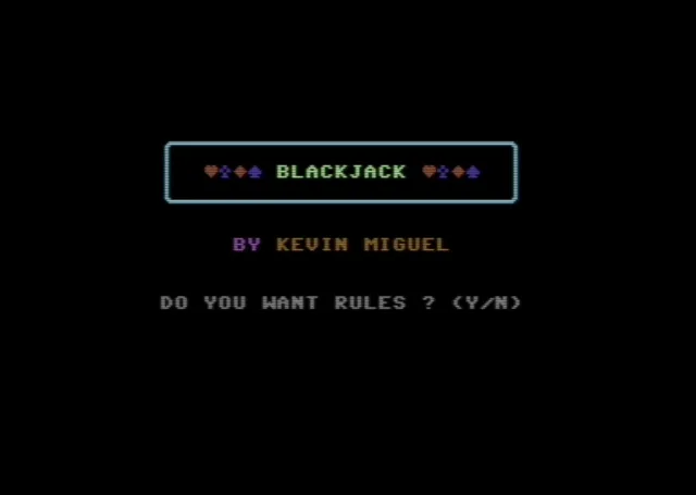 Blackjack
