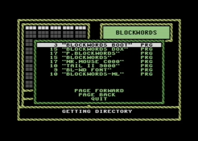 Blockwords