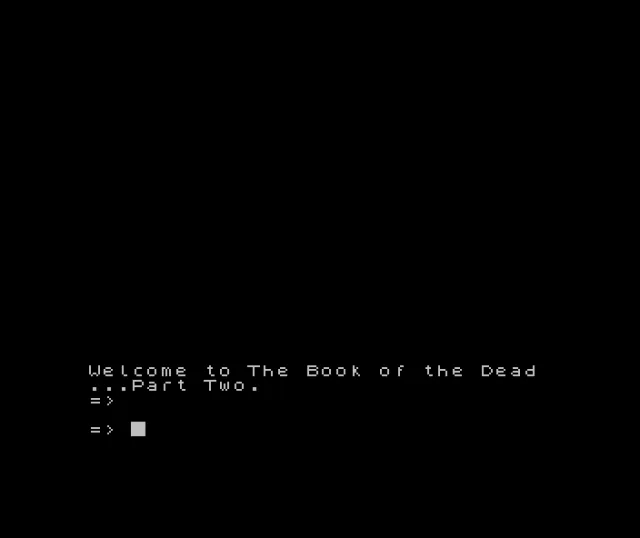 Book of the Dead (Part 2 of 2)