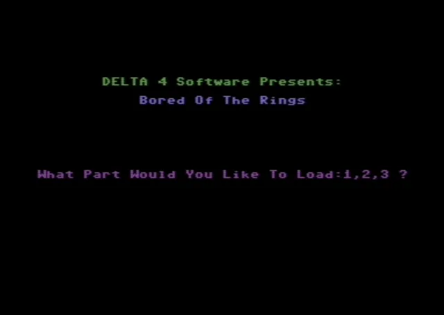 Bored of the Rings