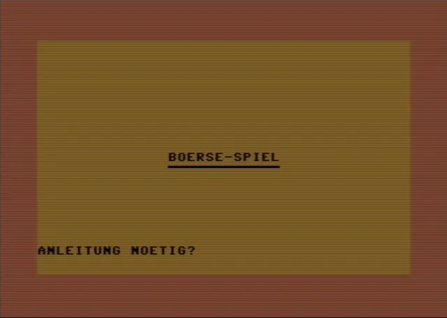 Borse-Spiel