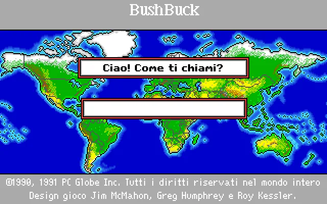 Bush Buck - Global Treasure Hunter (italian)