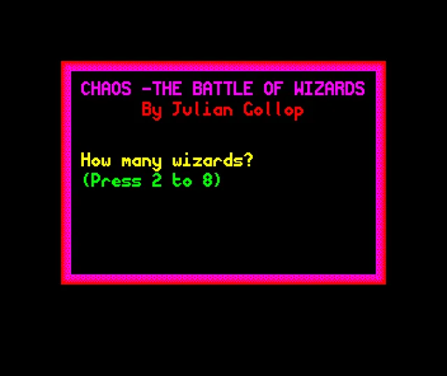 Chaos - The Battle of the Wizards