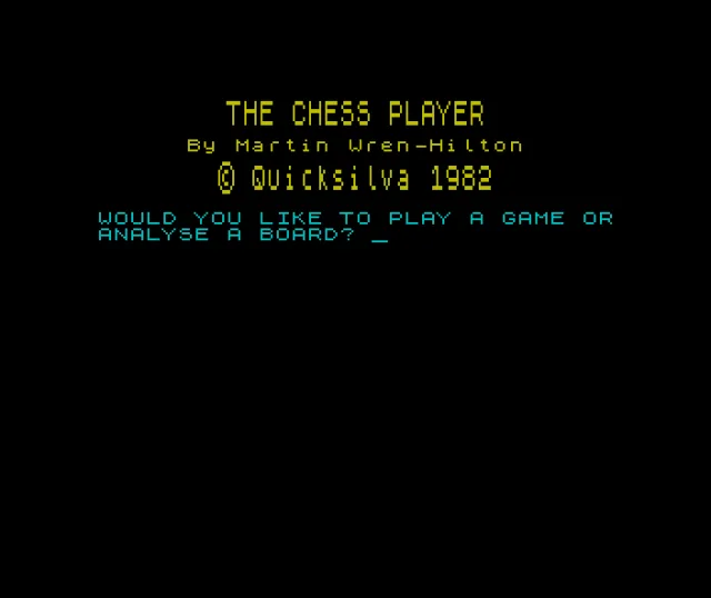 Chess Player, The [a]