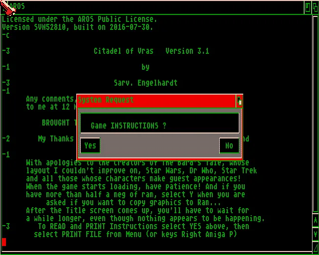 Citadel of Vras v3.1
