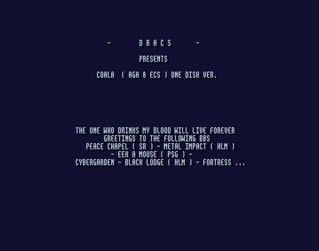 Coala (1995)(Empire)(ECS AGA)[cr HLM][h Dracs]