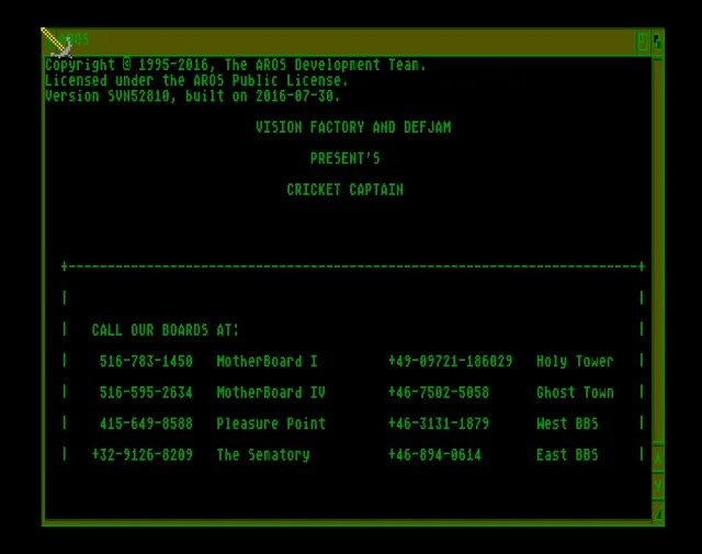 Cricket Captain (1989)(D & H Games)[cr VF Defjam]