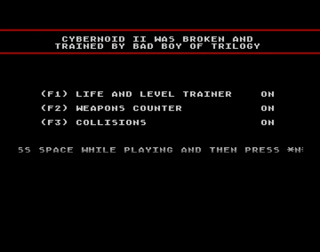 Cybernoid II The Revenge (1989)(Hewson)[cr Trilogy][t +3 Trilogy]