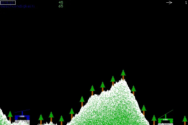 DOS Freeware: Das Katapultspiel