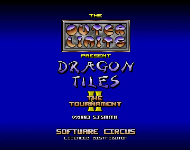 Dragon Tiles II The Tournament