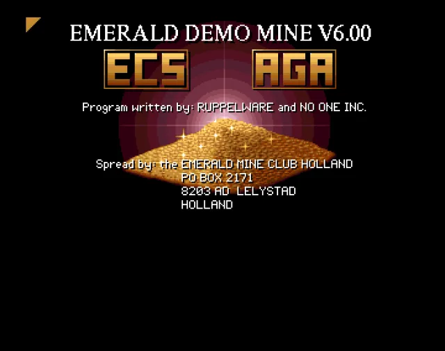 Emerald Demo Mine v6.00 (1995)(No One Inc)