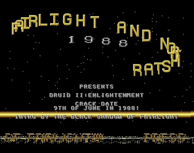 Enlightenment Druid II (1988)(Firebird)[cr FLT NS][h Trilogy 7Up Crew][docs]