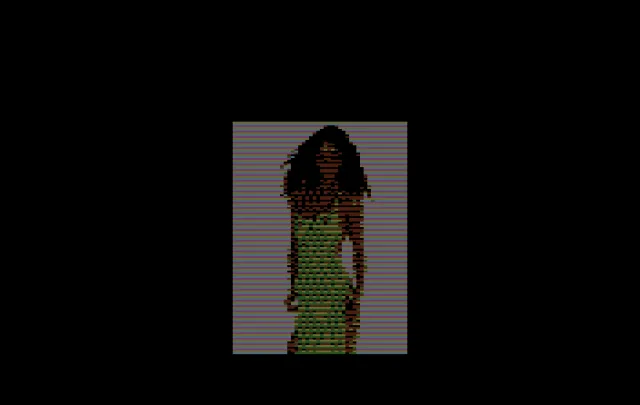 Greeting Cart Green Dress (2003) (Greg Zumwalt)