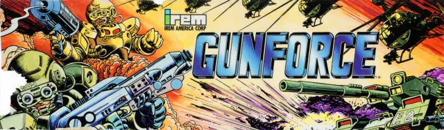 Gunforce - Battle Fire Engulfed Terror Island (World)
